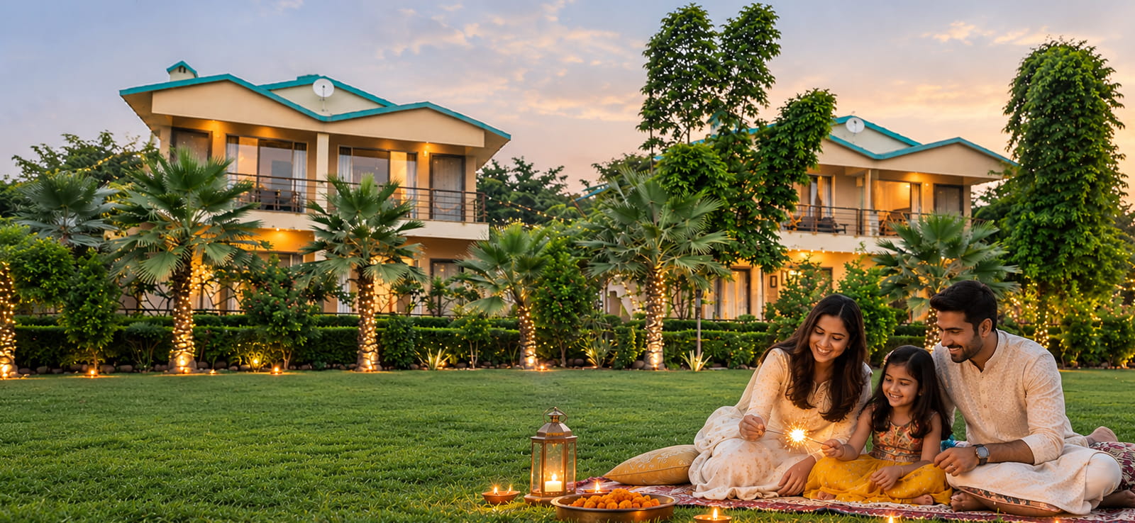 Luxury Resort in Jim Corbett