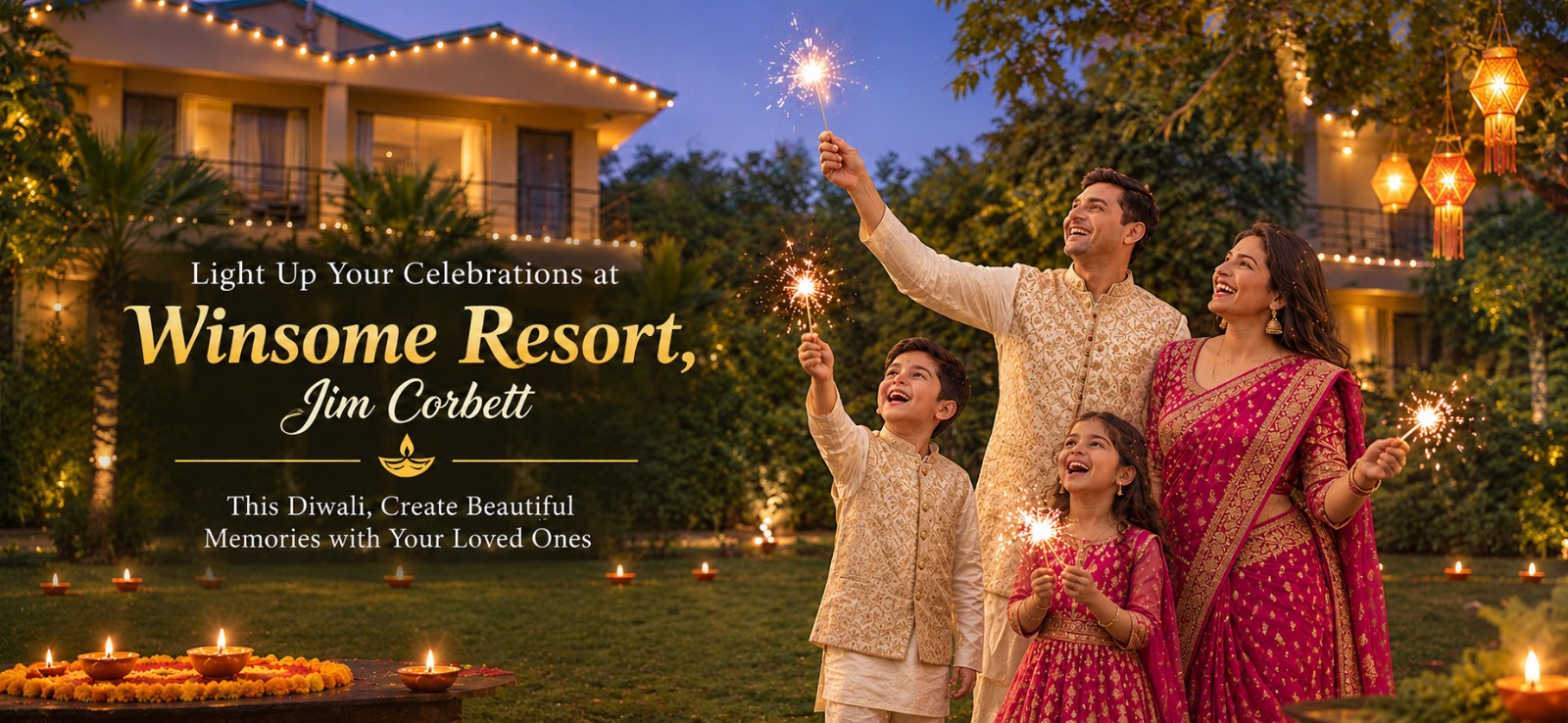 Luxury Resort in Jim Corbett