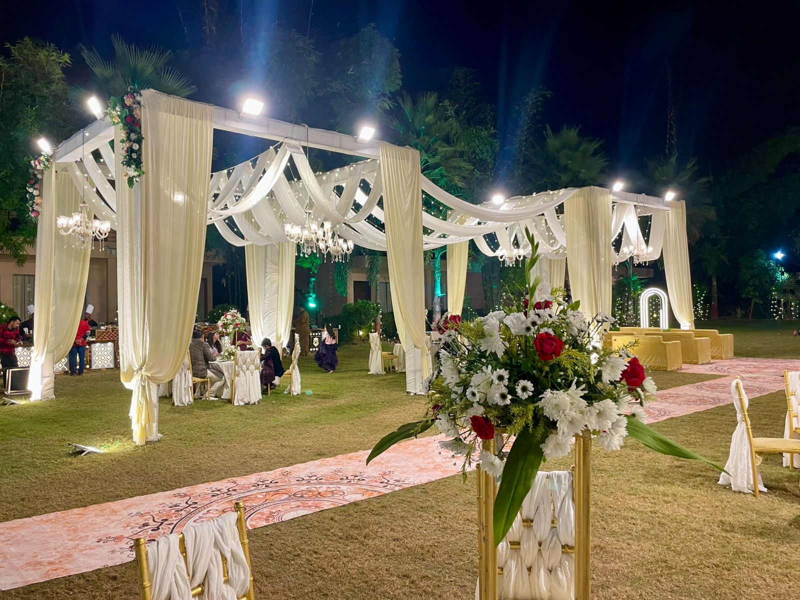 A vibrant marketing campaign visual